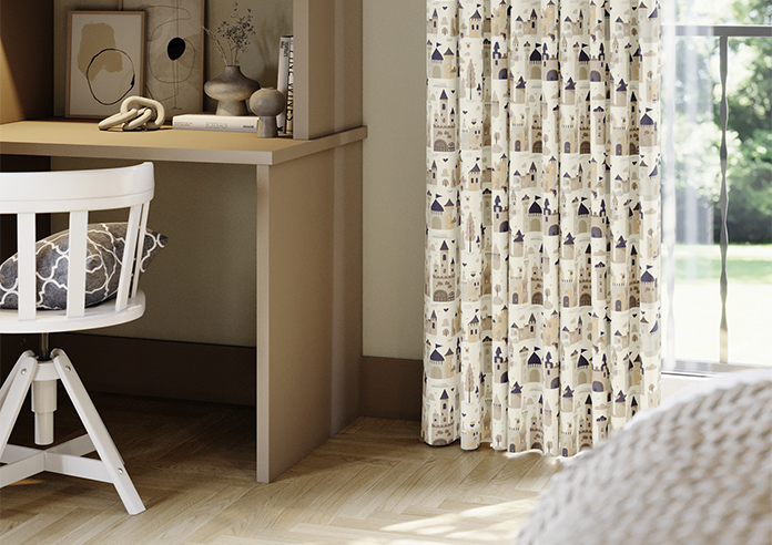 Magic Castle, Stone - Made to Measure Curtains - Image 5